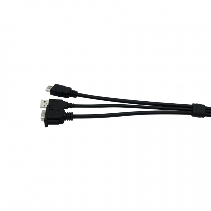 KCHDC030 HDMI+VGA+USB Composit Cable