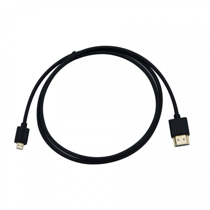 KCHDC012 Ultra Slim PVC Molding HDMI A-Micro D Cable