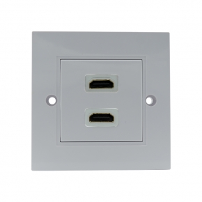 KCHWP002 2 Ports HDMI Wall Plate