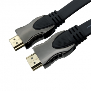 KCHDC028 Zinc Alloy Flat HDMI A-A Cable