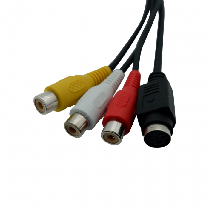 KCVGA003 VGA to 3RCA+S-VIDEO Terminal Conversion Cable