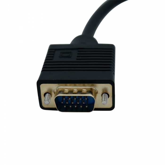 KCVGA004 VGA SVGA Y Splitter Cable Lead 2 Way