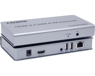 KCHKE002 60M HDMI 2.0 KVM Extender