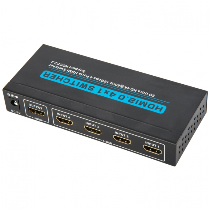 KCHSW003 4×1 HDMI 2.0 Switcher