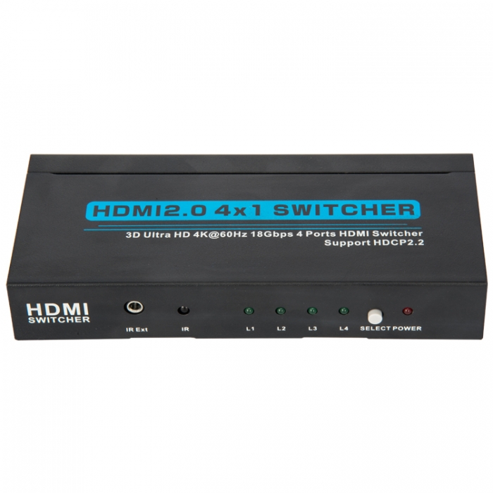 KCHSW003 4×1 HDMI 2.0 Switcher