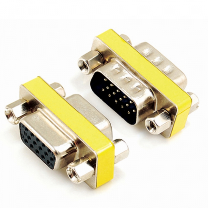 KCHAP017 Mini Changer 15PIN Male to 15PIN Female