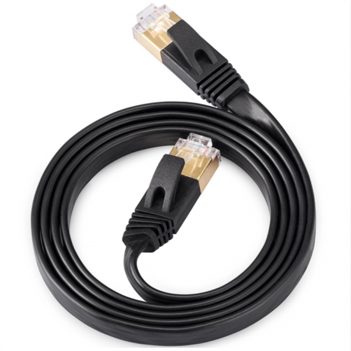 KCNPC018 FLAT Cat8.1 U/FTP Patch Cable