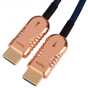 KCHAC005 HDMI 2.0 AOC Cable with Nylon Mesh Jacket