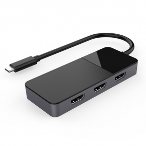 KCUAP023 USB Type C to 3×HDMI 2.0 Converter