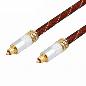 KCAUD004 Metal Plug Toslink Audio Optical Cable