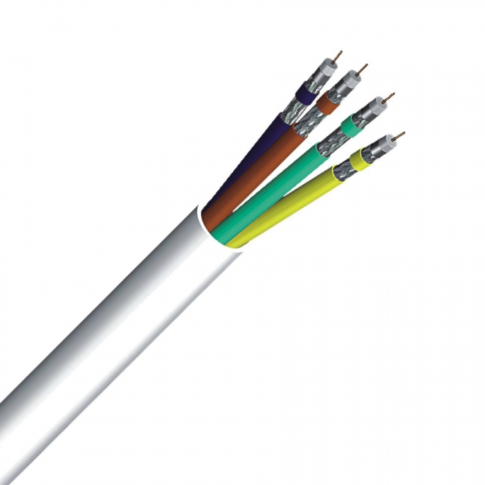 KCCOX008 4×RG6 Coaxial Cable