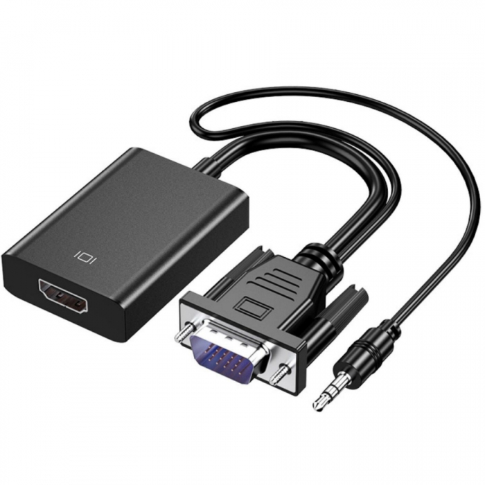 KCVGA006 VGA+3.5mm audio to HDMI converter