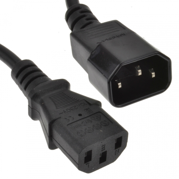 KCPCC008 Power Extension Cable C13-C14/10A