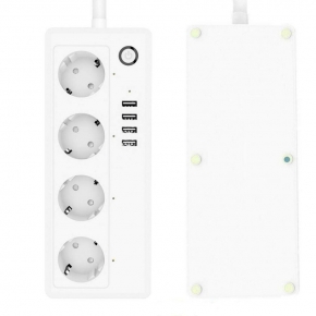 KCPCS012 Digital Wifi Smart Power Strip with Switch