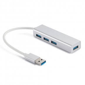 KCUB3037 USB 3.0 to 4×USB3.0 Hub Aluminum Housing